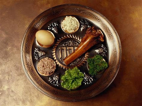 satyr meal|traditional jewish seder meal.